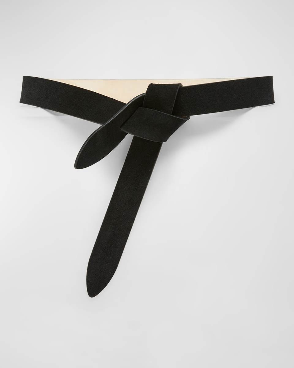 Lecce Suede Pull-Through Belt