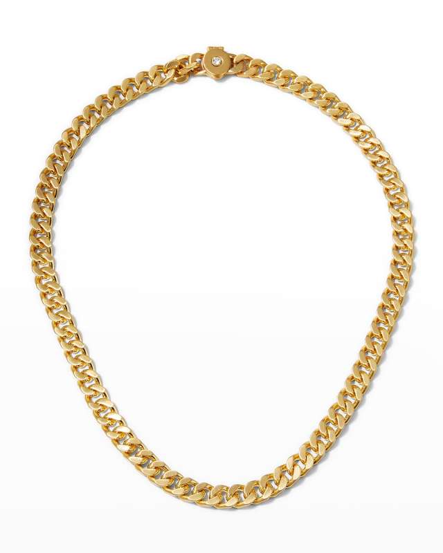 Luca Chain Necklace, Gold