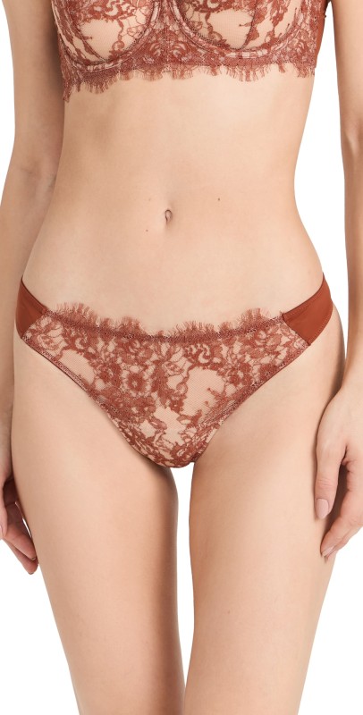 Skarlett Blue Skarlett Blue Entice Thong Clay / Nylon