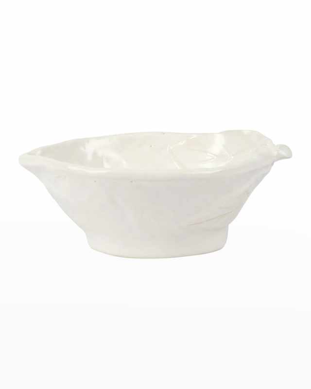 Limoni White Figural Lemon Condiment Bowl