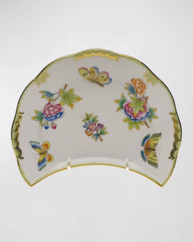 Queen Victoria Crescent Salad Plate