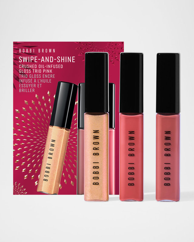 Crushed Oil Infused Hydrating Lip Gloss Trio Set