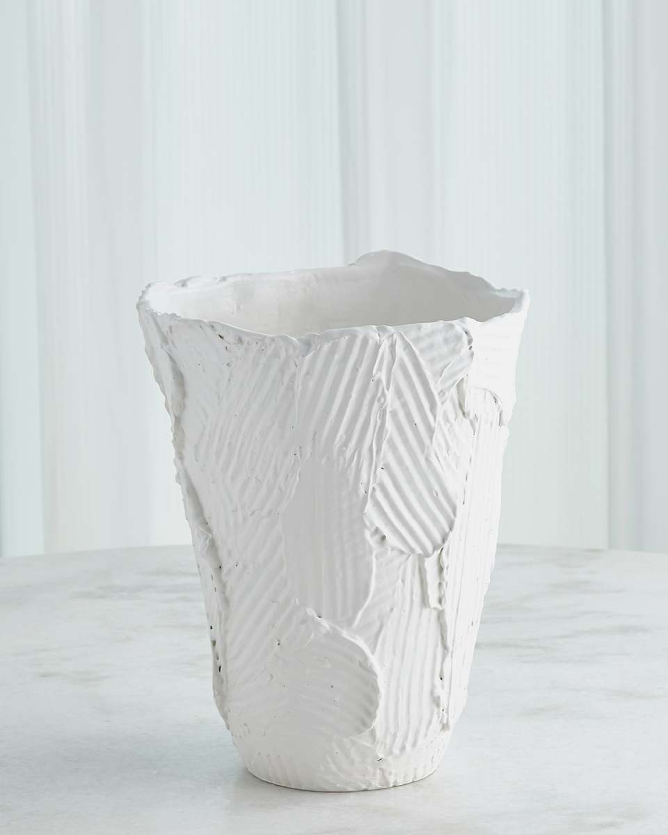 Matte Chip Vase