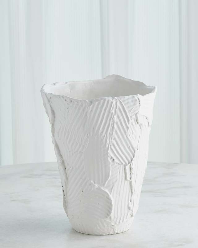 Matte Chip Vase