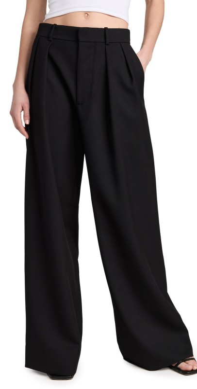 WARDROBE. NYC Low Rise Trouser Black