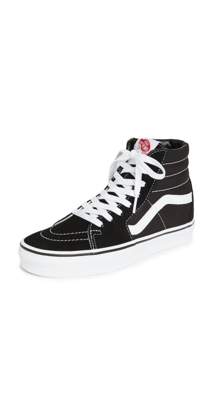 Vans UA Sk8 High Top Sneakers Black/Black/White