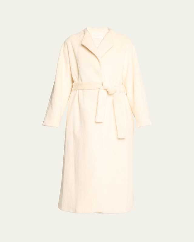Bathrobe Belted Coat