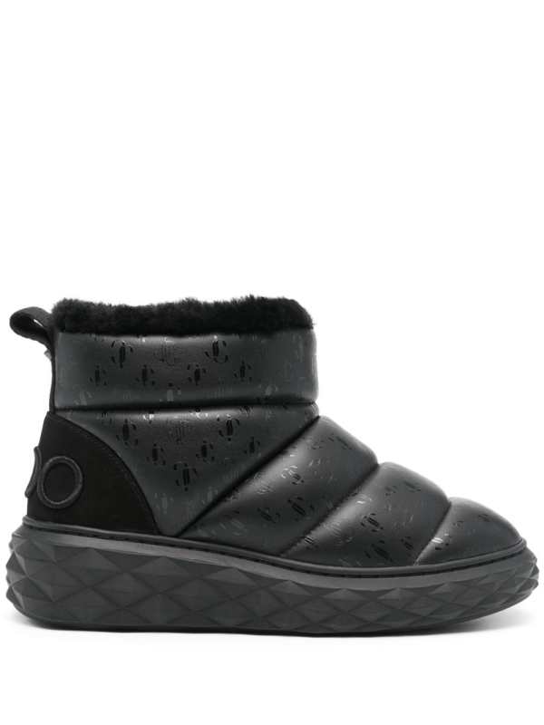 padded ankle boots