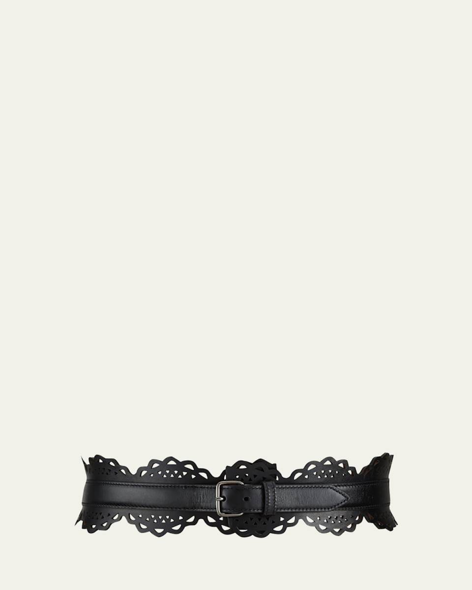 Thin Openwork Corset Belt