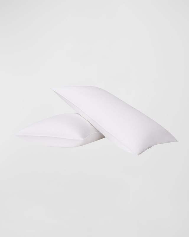 Luxe Down Medium Firm King Pillows, Set of 2