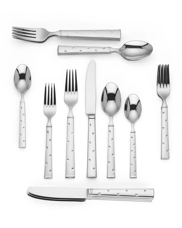 larabee dot 20-piece flatware set