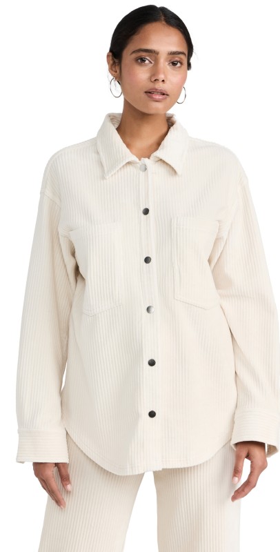 Z Supply Union Jacket Adobe White