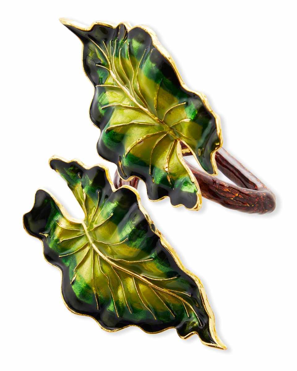 Fern Napkin Ring, Set of 4