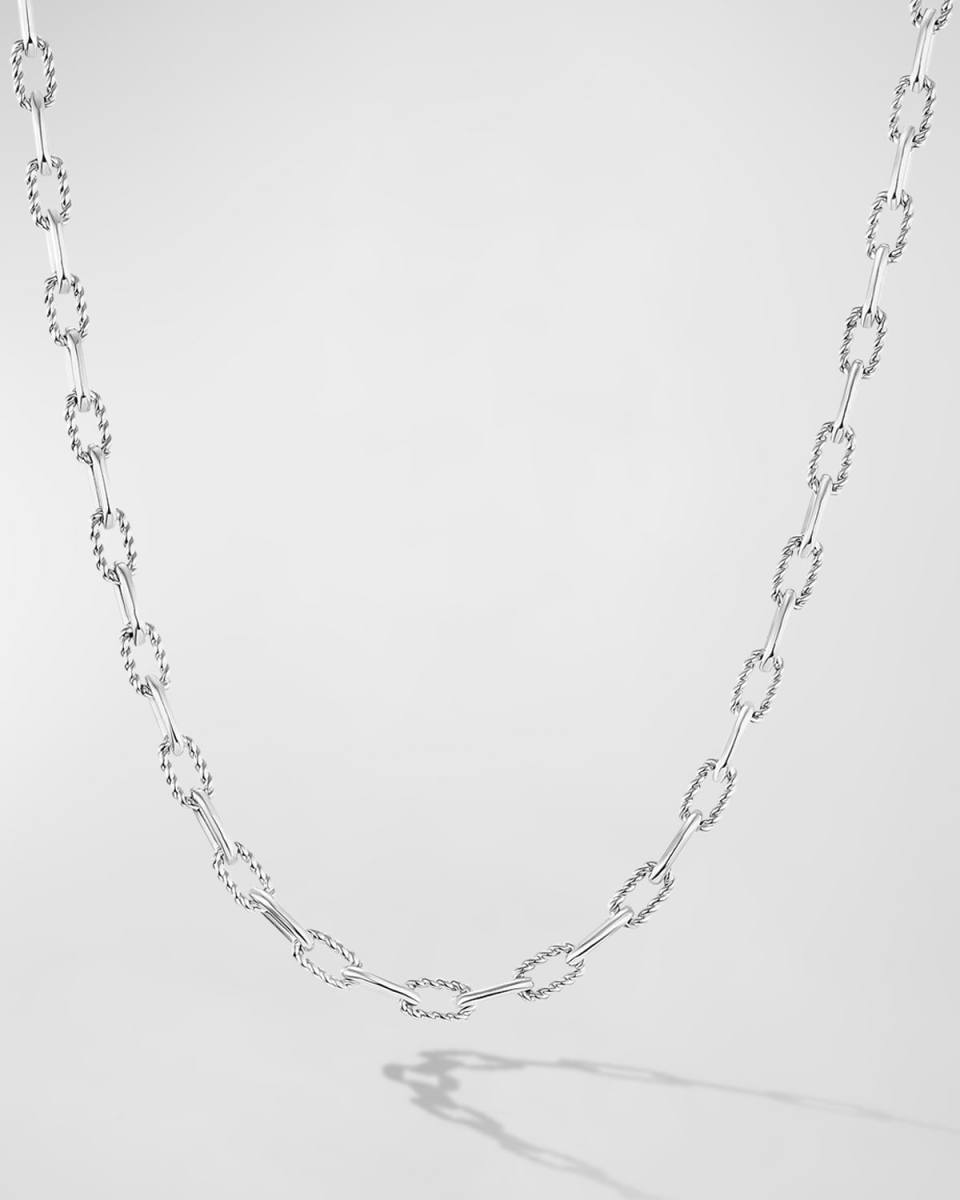 Madison Chain Necklace in Silver, 3mm, 20"L