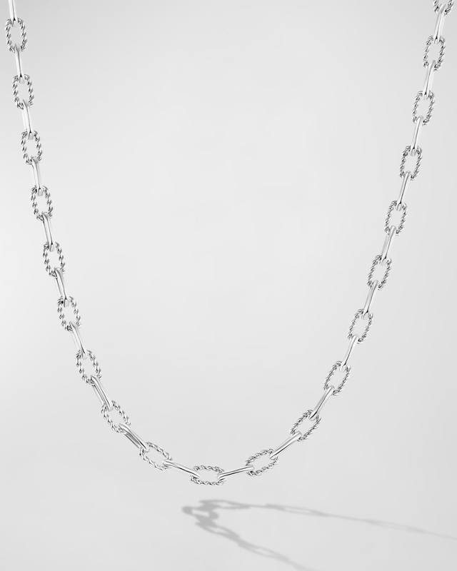 Madison Chain Necklace in Silver, 3mm, 20"L