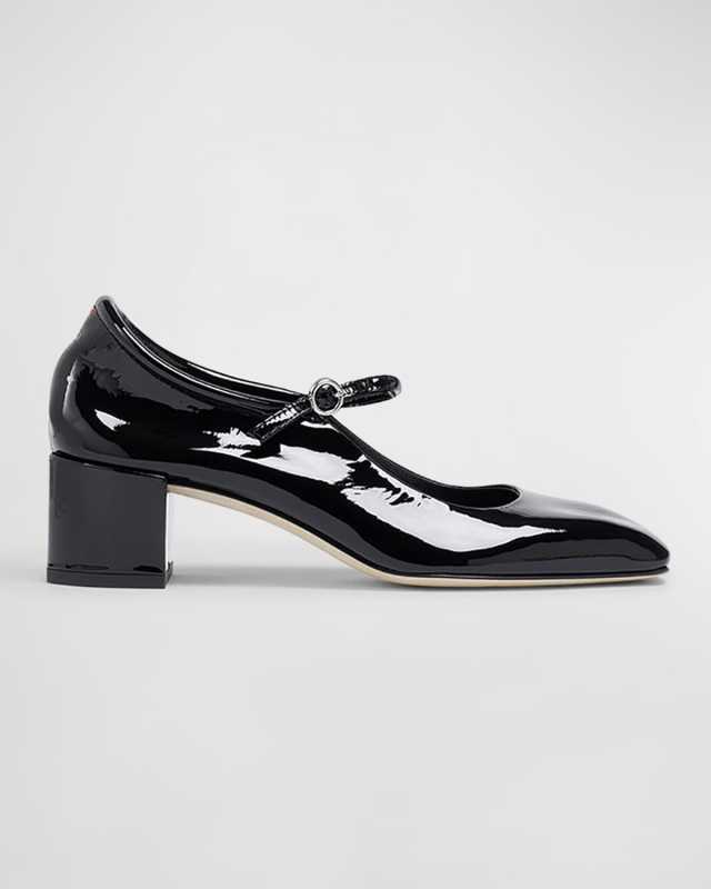 Aline Patent Mary Jane Pumps