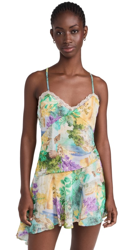 Runaway the Label Surrey Mini Dress Esme Print
