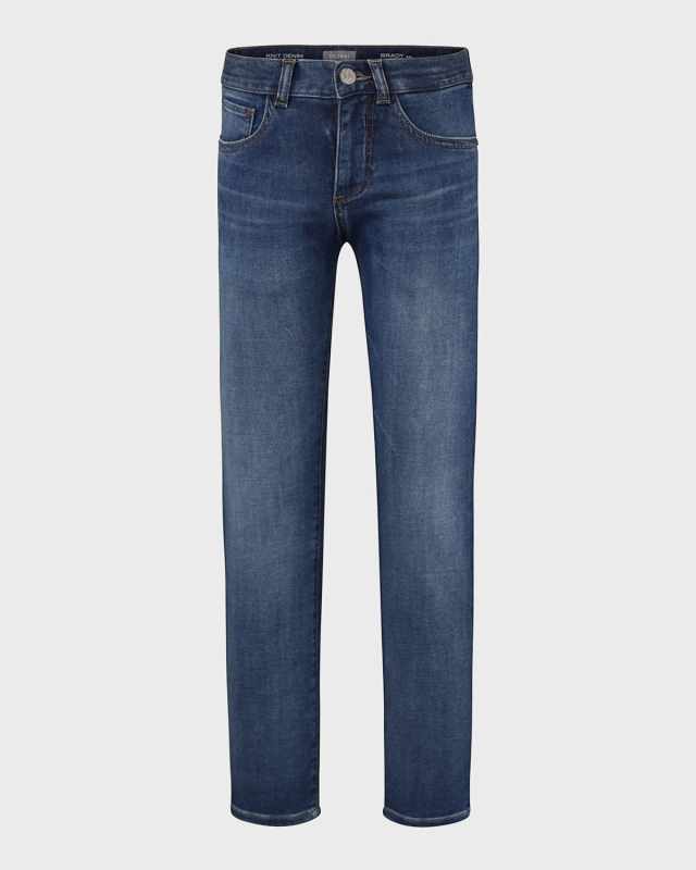 Boy's Brady Straight Leg Denim Jeans, Size 2-7