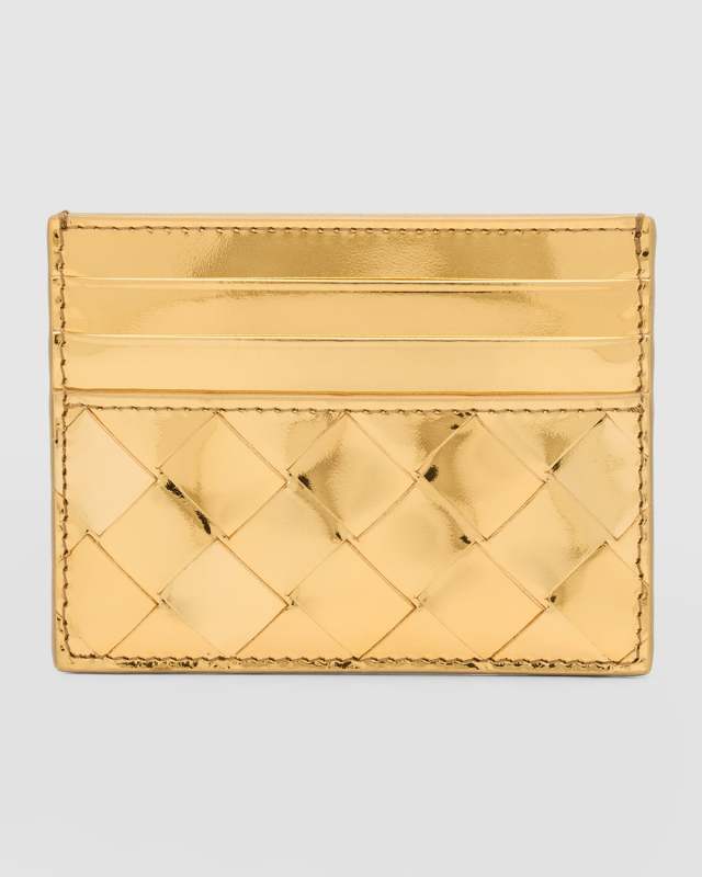 Intrecciato Credit Card Case