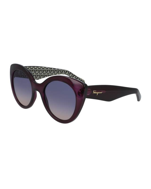 Plastic Cat-Eye Sunglasses