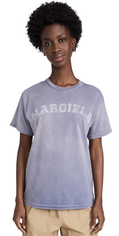 Maison Margiela Logo T-Shirt Lilac
