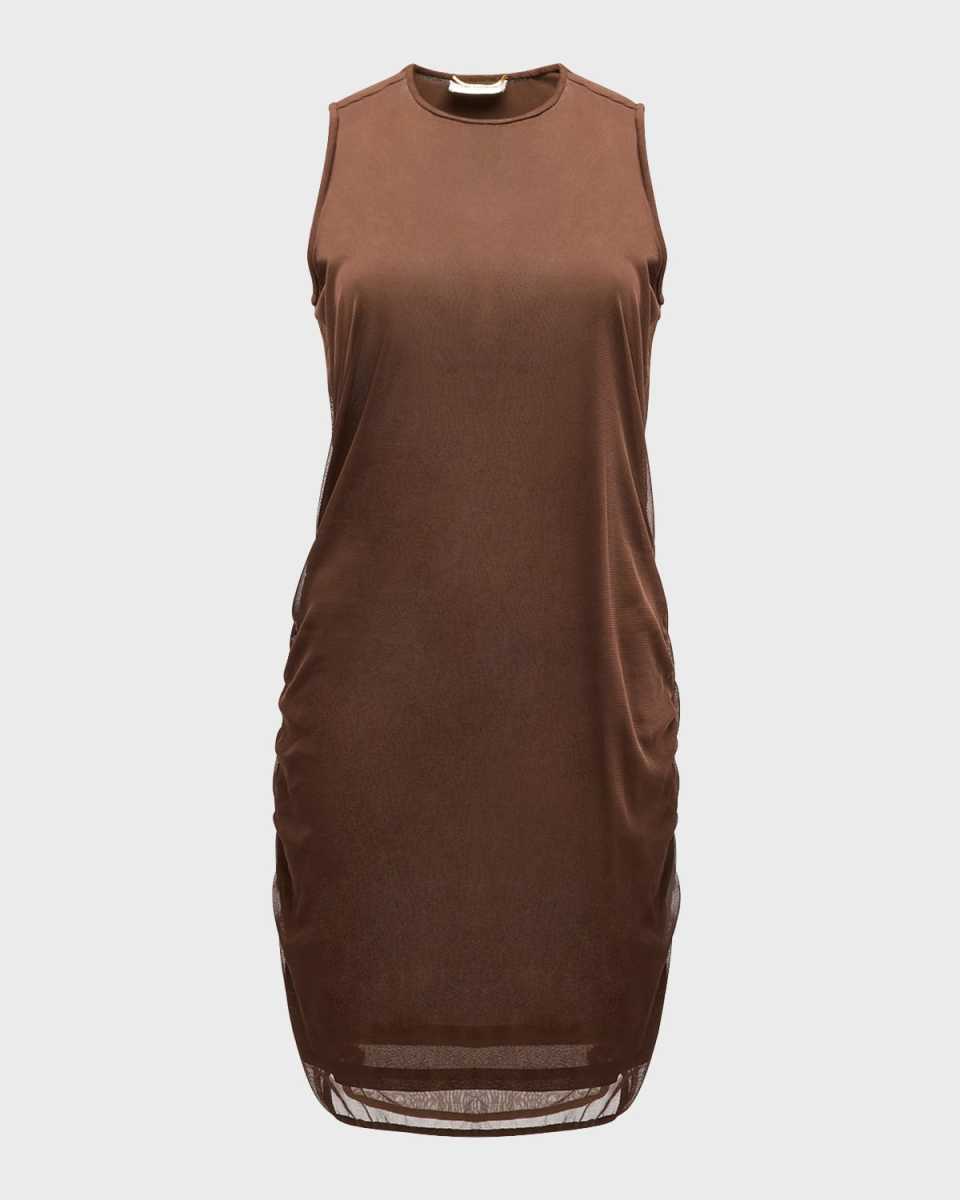 Tulle Stretch Mini Dress