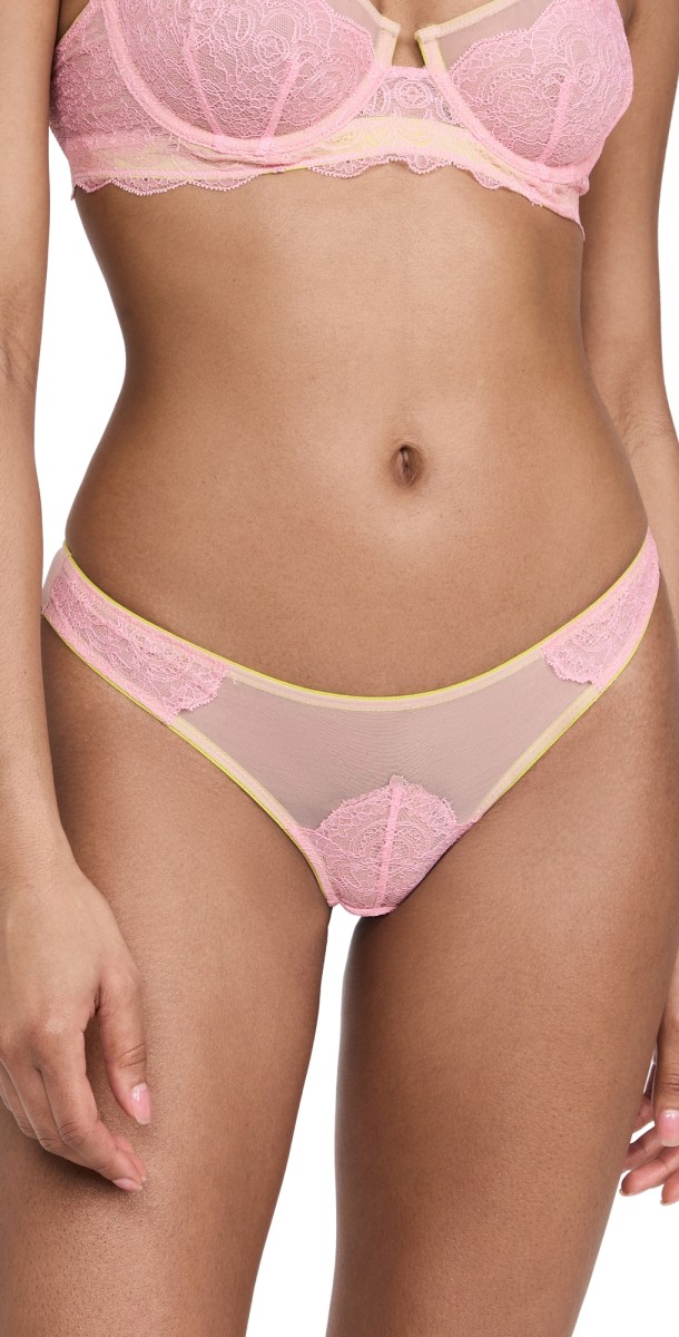 Dora Larsen Lotte Lace Knickers Light Pink
