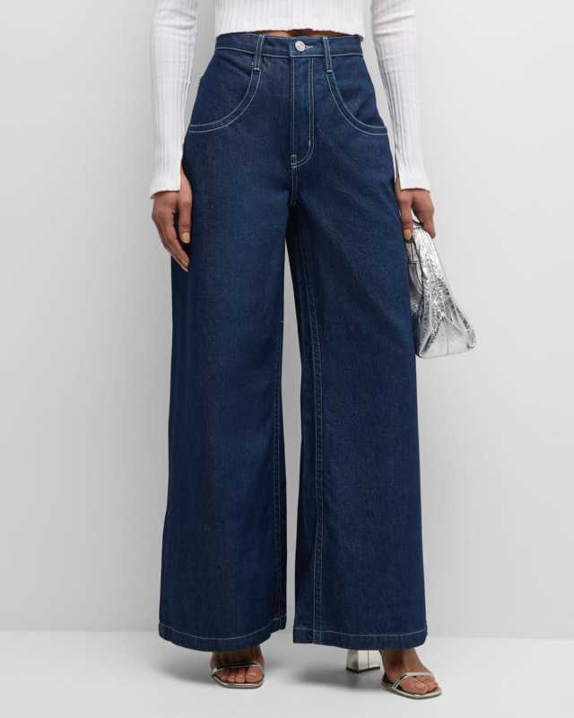 The Skater Wide-Leg Jeans