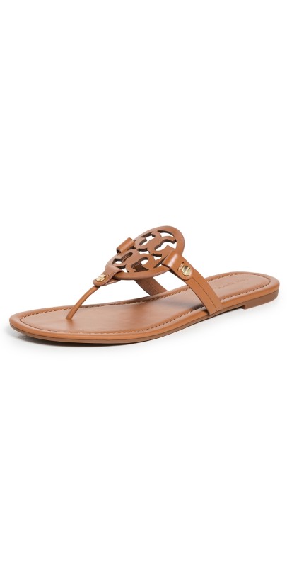Tory Burch Miller Sandals Vintage Vachetta