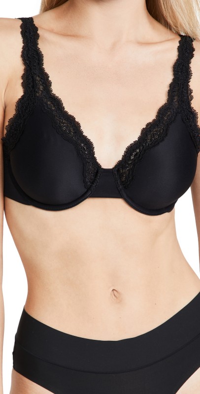 Wacoal Softly Styled Underwire Bra Black