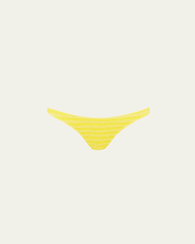 Limoncello Stripe Vista Bikini Bottoms