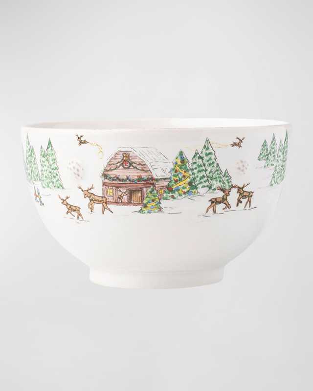 Berry & Thread North Pole Cereal/Ice Cream Bowl