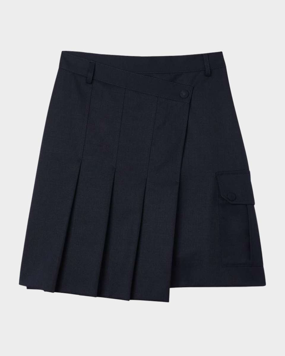 Pavela Pleated Mini Skirt