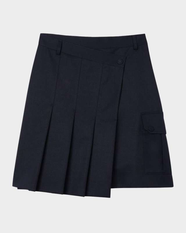 Pavela Pleated Mini Skirt