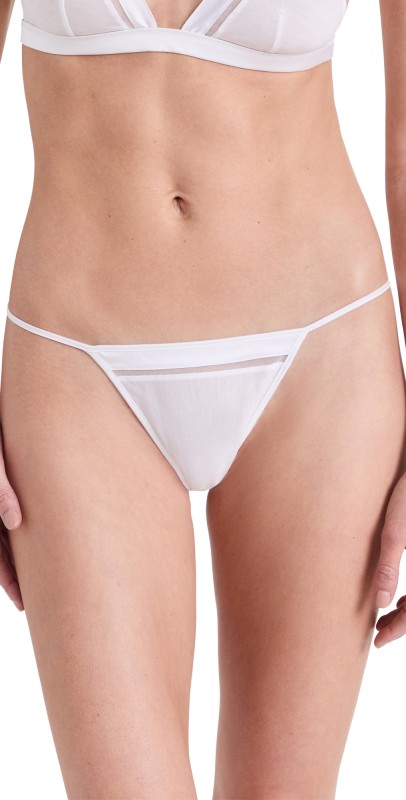 Kiki De Montparnasse Intime G-String White