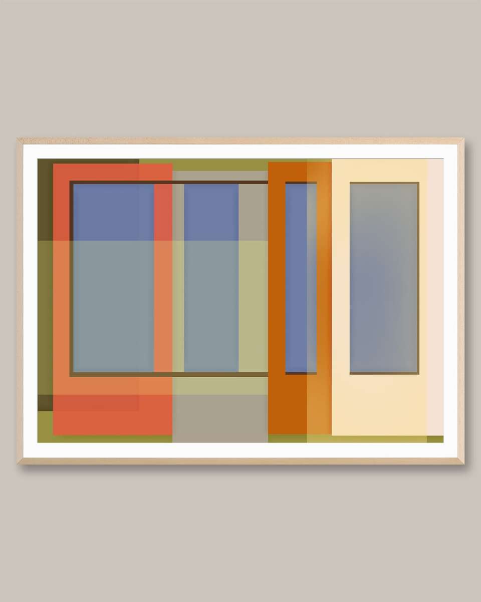 Elevations 6' Framed Wall Art