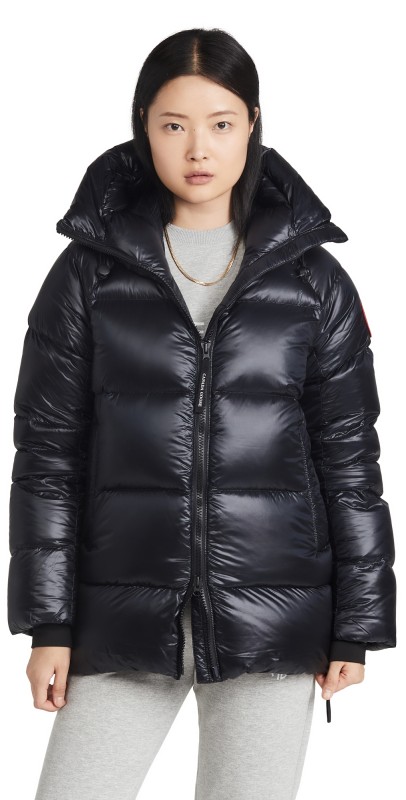Canada Goose Cypress Puffer Coat Black - Noir