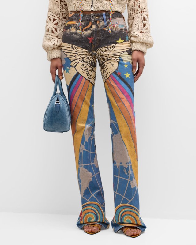 Camila Circus Angel Printed Pants