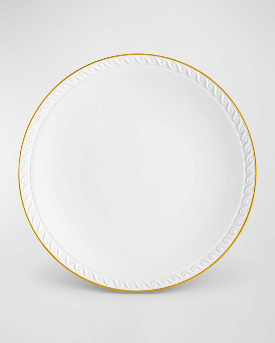 Neptune 24K Gold-Rimmed Dessert Plate
