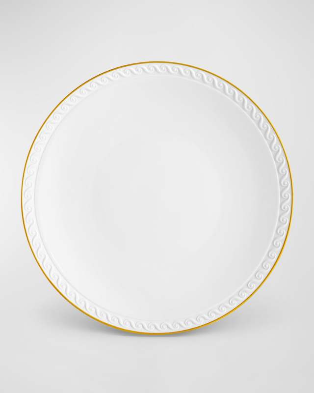 Neptune 24K Gold-Rimmed Dessert Plate
