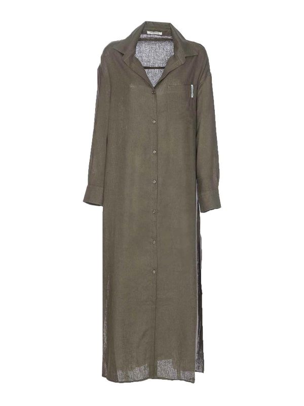 Hinnominate Robe Au Genou - Vert