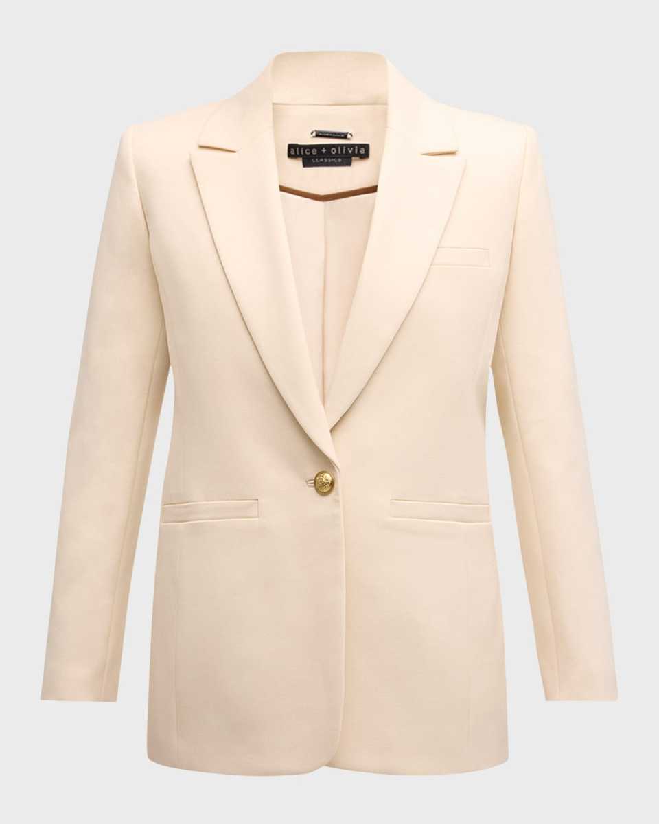 Billie Elbow Patch Boxy Blazer