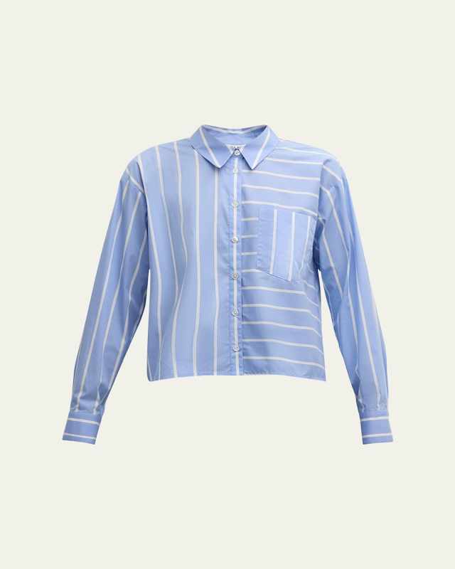 Kinley Stripe Long-Sleeve Top