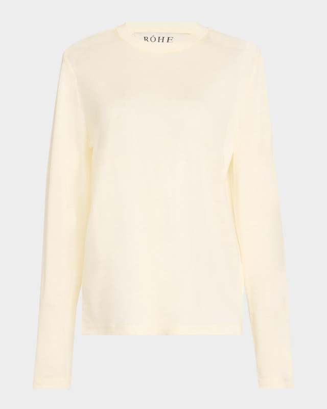 Soft Wool Long-Sleeve Top