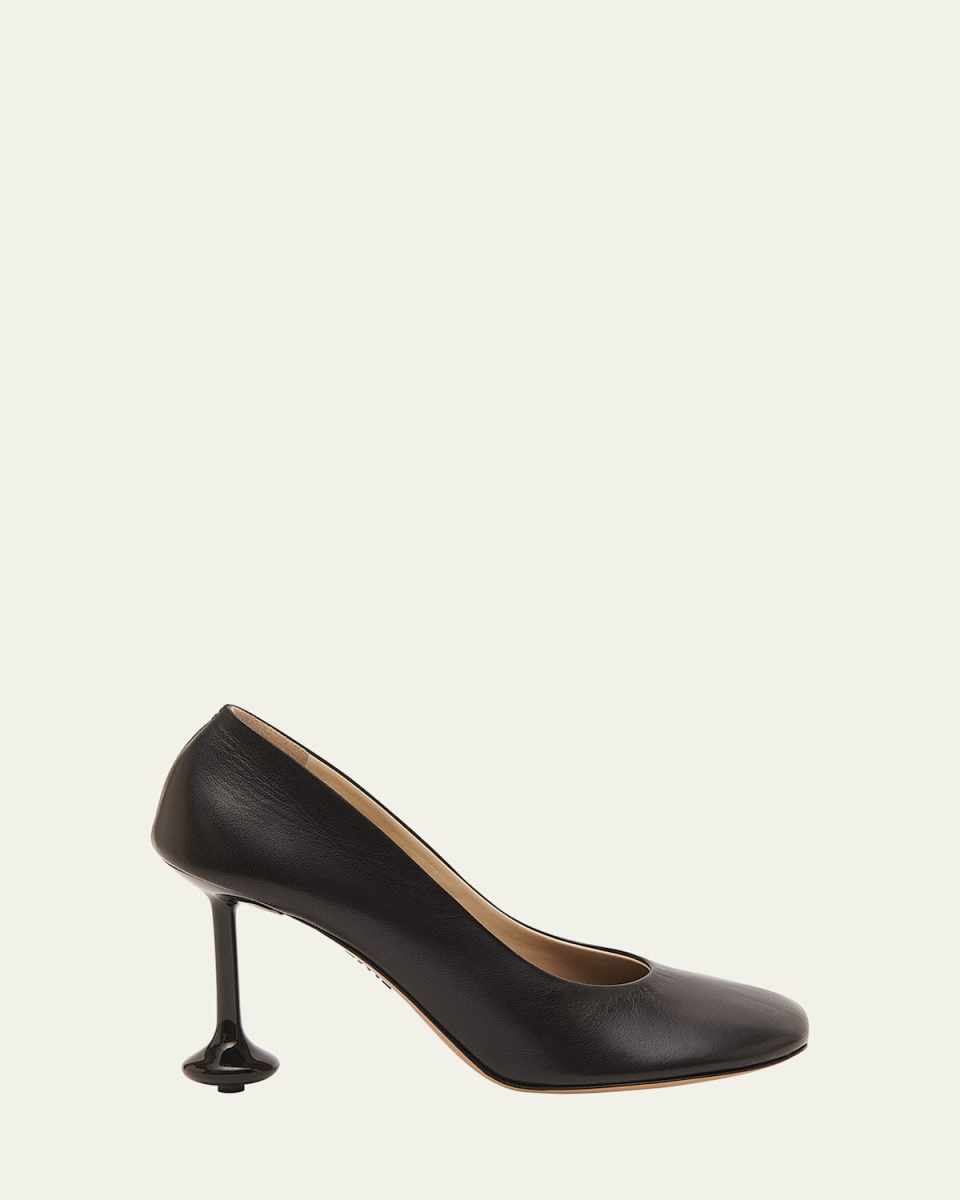 Toy Leather Drop Stiletto Pumps