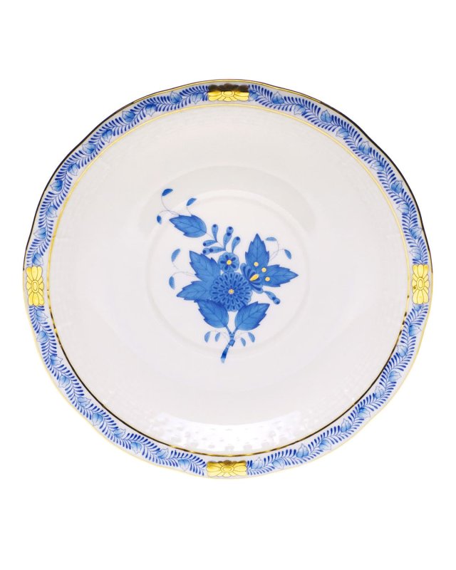 Blue Chinese Bouquet Saucer