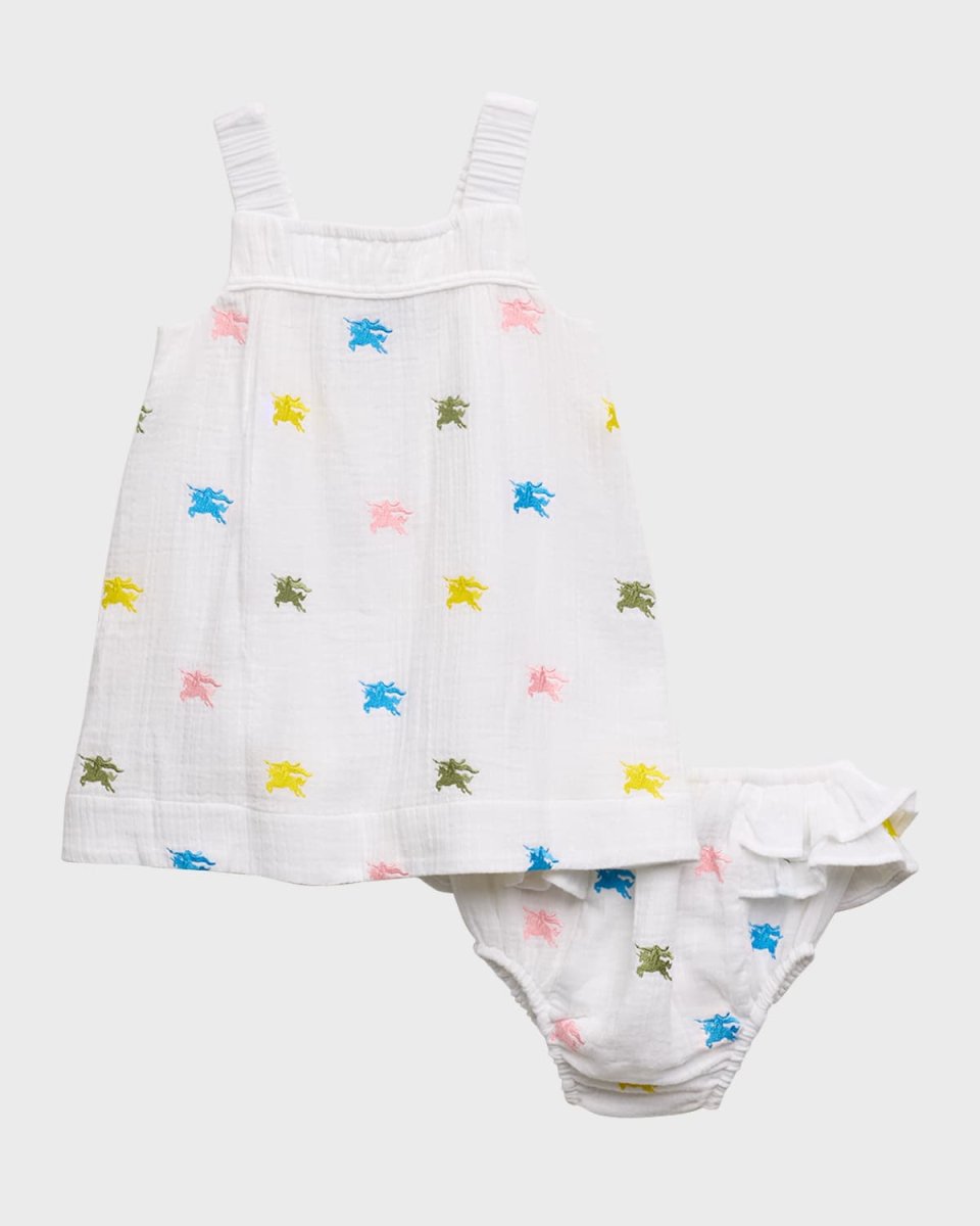 Girl's Bethan EKD Dress with Bloomers, Size 6M-18