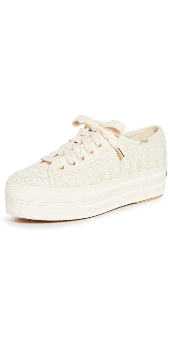 Keds x Kate Spade Triple Up Sneakers White