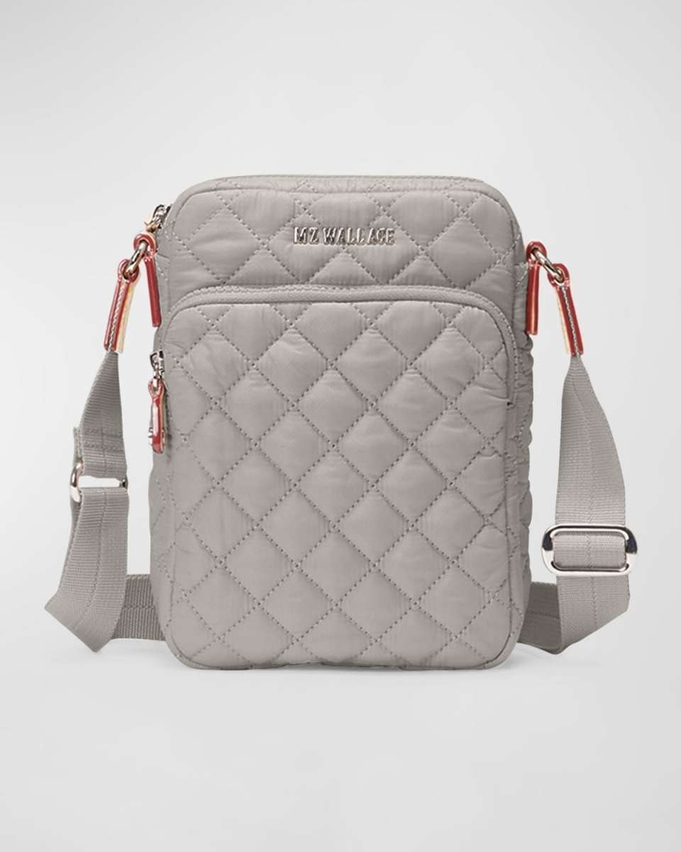 Metro Zip Quilted Nylon Crossbody Bag