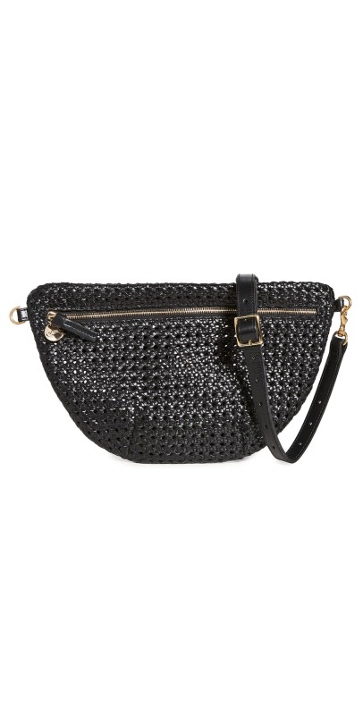 Clare V. Grande Fanny Bag Black Ratta